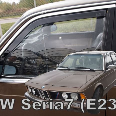 ΑΝΕΜΟΘΡΑΥΣΤΕΣ ΓΙΑ BMW E23 ΣΕΙΡΑ 7 4D 1976-1986 ΖΕΥΓΑΡΙ ΑΠΟ ΕΥΚΑΜΠΤΟ ΦΙΜΕ ΠΛΑΣΤΙΚΟ HEKO - 2 ΤΕΜ. Auto Moto Tyres 