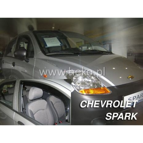 ΑΝΕΜΟΘΡΑΥΣΤΕΣ ΓΙΑ CHEVROLET MATIZ - SPARK M200 5D 2005-2010 HTB ΖΕΥΓΑΡΙ ΑΠΟ ΕΥΚΑΜΠΤΟ ΦΙΜΕ ΠΛΑΣΤΙΚΟ HEKO - 2 ΤΕΜ. Auto Moto Tyres 