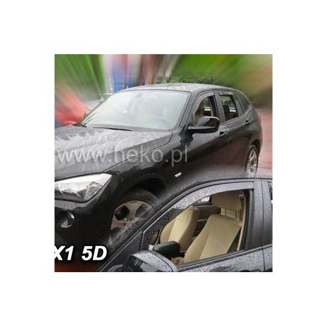 ΑΝΕΜΟΘΡΑΥΣΤΕΣ ΓΙΑ BMW X1 E84 5D 2009-2016 ΖΕΥΓΑΡΙ ΑΠΟ ΕΥΚΑΜΠΤΟ ΦΙΜΕ ΠΛΑΣΤΙΚΟ HEKO - 2 ΤΕΜ. Auto Moto Tyres 