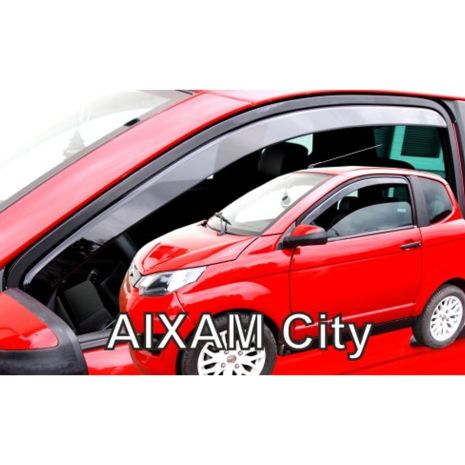 ΑΝΕΜΟΘΡΑΥΣΤΕΣ ΓΙΑ AIXAM CITY / E-CITY / CROSSLINE / CROSSOVER / E-CROSSOVER 3D 2007+ ΖΕΥΓΑΡΙ ΑΠΟ ΕΥΚΑΜΠΤΟ ΦΙΜΕ ΠΛΑΣΤΙΚΟ HEKO - 2 ΤΕΜ. Auto Moto Tyres 