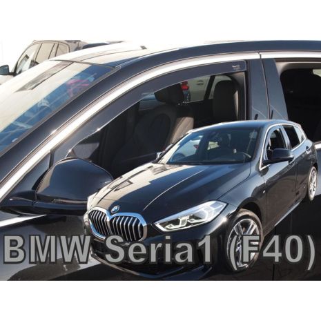 ΑΝΕΜΟΘΡΑΥΣΤΕΣ ΓΙΑ BMW F40 ΣΕΙΡΑ 1 5D 2019-2021 ΖΕΥΓΑΡΙ ΑΠΟ ΕΥΚΑΜΠΤΟ ΦΙΜΕ ΠΛΑΣΤΙΚΟ HEKO - 2 ΤΕΜ. Auto Moto Tyres 