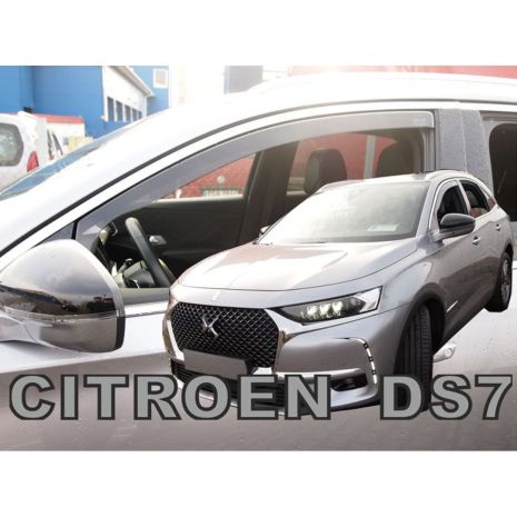 ΑΝΕΜΟΘΡΑΥΣΤΕΣ ΓΙΑ CITROEN DS7 CROSSBACK 5D 2018-2021 ΖΕΥΓΑΡΙ ΑΠΟ ΕΥΚΑΜΠΤΟ ΦΙΜΕ ΠΛΑΣΤΙΚΟ HEKO - 2 ΤΕΜ. Auto Moto Tyres 