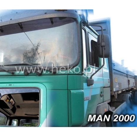 ΑΝΕΜΟΘΡΑΥΣΤΕΣ ΓΙΑ MAN Ε.F.Μ 2000 2D 1996+ ΖΕΥΓΑΡΙ ΑΠΟ ΕΥΚΑΜΠΤΟ ΦΙΜΕ ΠΛΑΣΤΙΚΟ HEKO - 2 ΤΕΜ. Auto Moto Tyres 