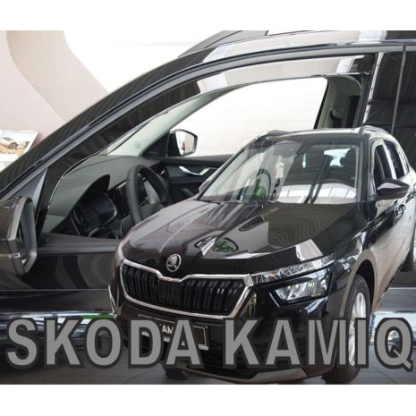 ΑΝΕΜΟΘΡΑΥΣΤΕΣ ΓΙΑ SKODA KAMIQ 5D 2019+ ΖΕΥΓΑΡΙ ΑΠΟ ΕΥΚΑΜΠΤΟ ΦΙΜΕ ΠΛΑΣΤΙΚΟ HEKO - 2 ΤΕΜ. Auto Moto Tyres 