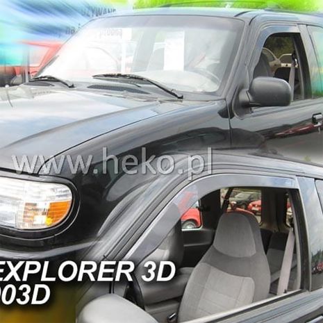 ΑΝΕΜΟΘΡΑΥΣΤΕΣ ΓΙΑ FORD EXPLORER 2 3D 1995-2003 ΖΕΥΓΑΡΙ ΑΠΟ ΕΥΚΑΜΠΤΟ ΦΙΜΕ ΠΛΑΣΤΙΚΟ HEKO - 2 ΤΕΜ. Auto Moto Tyres 