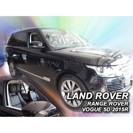 ΑΝΕΜΟΘΡΑΥΣΤΕΣ ΓΙΑ LAND ROVER VOGUE 5D 2012+ ΖΕΥΓΑΡΙ ΑΥΤΟΚΙΝΗΤΟΥ ΑΠΟ ΕΥΚΑΜΠΤΟ ΦΙΜΕ ΠΛΑΣΤΙΚΟ HEKO - 2 ΤΕΜ. Auto Moto Tyres 