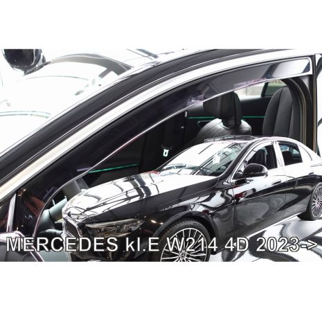 ΑΝΕΜΟΘΡΑΥΣΤΕΣ ΓΙΑ MERCEDES W214 4D 2023+ ΖΕΥΓΑΡΙ ΑΠΟ ΕΥΚΑΜΠΤΟ ΦΙΜΕ ΠΛΑΣΤΙΚΟ HEKO - 2 ΤΕΜ. Auto Moto Tyres 