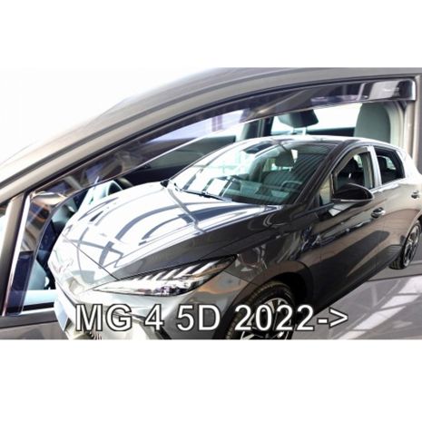 ΑΝΕΜΟΘΡΑΥΣΤΕΣ ΓΙΑ MG 4 5D 2022+ ΖΕΥΓΑΡΙ ΑΠΟ ΕΥΚΑΜΠΤΟ ΦΙΜΕ ΠΛΑΣΤΙΚΟ HEKO - 2 ΤΕΜ Auto Moto Tyres 