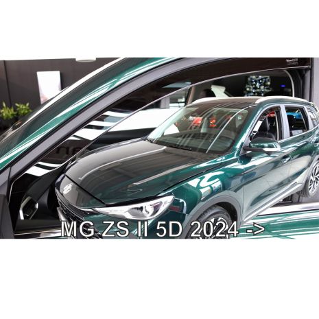 ΑΝΕΜΟΘΡΑΥΣΤΕΣ ΓΙΑ MG ZS 5D 2024+ ΖΕΥΓΑΡΙ ΑΠΟ ΕΥΚΑΜΠΤΟ ΦΙΜΕ ΠΛΑΣΤΙΚΟ HEKO - 2 ΤΕΜ. Auto Moto Tyres 