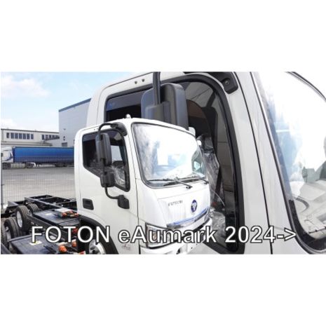 ΑΝΕΜΟΘΡΑΥΣΤΕΣ ΓΙΑ FOTON EAUMARK 2024+ ΖΕΥΓΑΡΙ ΑΠΟ ΕΥΚΑΜΠΤΟ ΦΙΜΕ ΠΛΑΣΤΙΚΟ HEKO - 2 ΤΕΜ. Auto Moto Tyres 