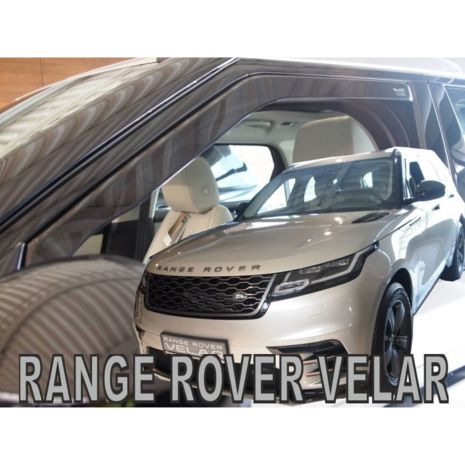 ΑΝΕΜΟΘΡΑΥΣΤΕΣ ΓΙΑ LAND ROVER RANGE ROVER VELAR 5D 2017+ ΖΕΥΓΑΡΙ ΑΠΟ ΕΥΚΑΜΠΤΟ ΦΙΜΕ ΠΛΑΣΤΙΚΟ HEKO - 2 ΤΕΜ. Auto Moto Tyres 