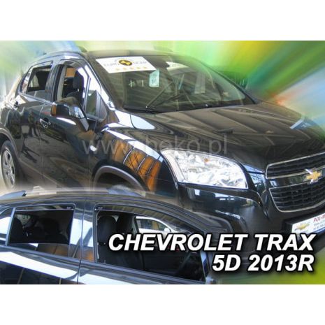 ΑΝΕΜΟΘΡΑΥΣΤΕΣ ΓΙΑ CHEVROLET TRAX 5D 2013-2015 ΣΕΤ ΑΥΤΟΚΙΝΗΤΟΥ ΑΠΟ ΕΥΚΑΜΠΤΟ ΦΙΜΕ ΠΛΑΣΤΙΚΟ HEKO - 4 ΤΕΜ. Auto Moto Tyres 