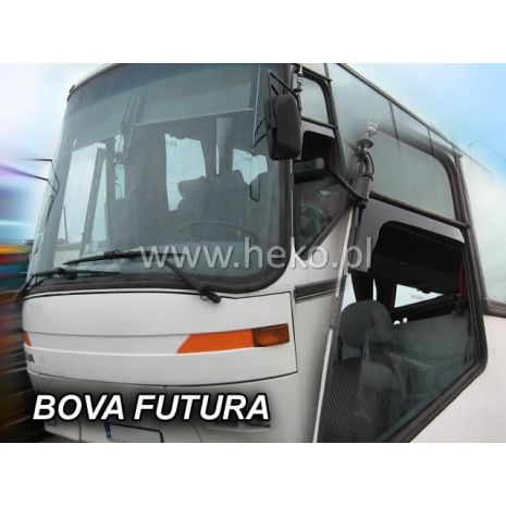 ΑΝΕΜΟΘΡΑΥΣΤΗΣ ΓΙΑ BOVA FUTURA ΠΟΥΛΜΑΝ ΕΞΩΤΕΡΙΚΟΣ ΑΥΤΟΚΟΛΛΗΤΟΣ ΑΠΟ ΕΥΚΑΜΠΤΟ ΦΙΜΕ ΠΛΑΣΤΙΚΟ HEKO - 1 ΤΕΜ. Auto Moto Tyres 