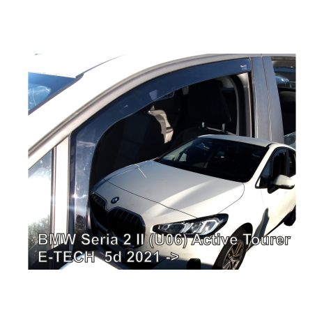 ΑΝΕΜΟΘΡΑΥΣΤΕΣ ΓΙΑ BMW 2 ACTIVE TOURER (U06) 5D 2021+  ΣΕΤ ΑΥΤΟΚΙΝΗΤΟΥ ΑΠΟ ΕΥΚΑΜΠΤΟ ΦΙΜΕ ΠΛΑΣΤΙΚΟ HEKO - 4 ΤΕΜ. Auto Moto Tyres 