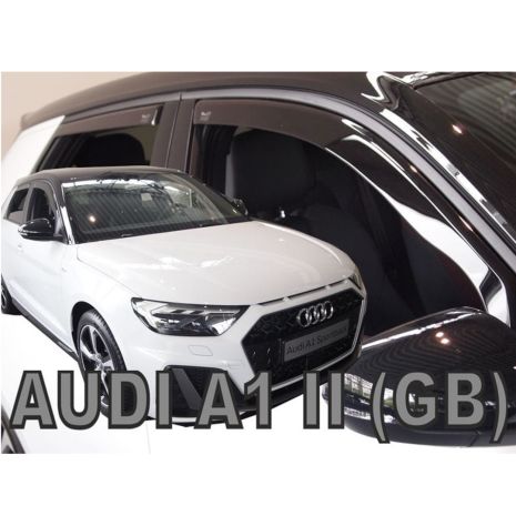 ΑΝΕΜΟΘΡΑΥΣΤΕΣ ΓΙΑ AUDI A1 5D 2018+ ΣΕΤ ΑΥΤΟΚΙΝΗΤΟΥ ΑΠΟ ΕΥΚΑΜΠΤΟ ΦΙΜΕ ΠΛΑΣΤΙΚΟ HEKO - 4 ΤΕΜ. Auto Moto Tyres 