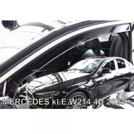 ΑΝΕΜΟΘΡΑΥΣΤΕΣ ΓΙΑ MERCEDES W214 4D 2023+ ΣΕΤ ΑΥΤΟΚΙΝΗΤΟΥ ΑΠΟ ΕΥΚΑΜΠΤΟ ΦΙΜΕ ΠΛΑΣΤΙΚΟ HEKO - 4 ΤΕΜ. Auto Moto Tyres 