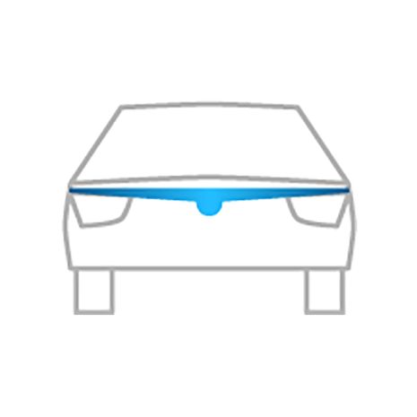 ΑΝΕΜΟΘΡΑΥΣΤΗΣ ΚΑΠΩ ΑΥΤΟΚΙΝΗΤΟΥ ΓΙΑ AUDI A6 1997-2003 ΑΠΟ ΕΥΚΑΜΠΤΟ ΦΙΜΕ ΠΛΑΣΤΙΚΟ HEKO - 1 ΤΕΜ. Auto Moto Tyres 