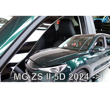 ΑΝΕΜΟΘΡΑΥΣΤΕΣ ΓΙΑ MG ZS II 5D 2024+ ΣΕΤ ΑΥΤΟΚΙΝΗΤΟΥ ΑΠΟ ΕΥΚΑΜΠΤΟ ΦΙΜΕ ΠΛΑΣΤΙΚΟ HEKO - 4 ΤΕΜ Auto Moto Tyres 