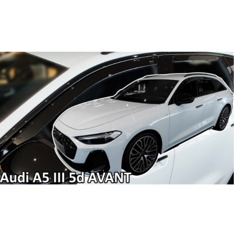 ΑΝΕΜΟΘΡΑΥΣΤΕΣ ΓΙΑ AUDI A5 3 (B10) 5D 2024+ ΣΕΤ ΑΥΤΟΚΙΝΗΤΟΥ ΑΠΟ ΕΥΚΑΜΠΤΟ ΦΙΜΕ ΠΛΑΣΤΙΚΟ HEKO - 4 ΤΕΜ. Auto Moto Tyres 