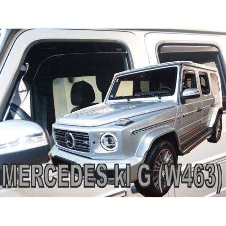 ΑΝΕΜΟΘΡΑΥΣΤΕΣ ΓΙΑ MERCEDES KLAS G W463 5D 2018+ ΣΕΤ ΑΥΤΟΚΙΝΗΤΟΥ ΑΠΟ ΕΥΚΑΜΠΤΟ ΦΙΜΕ ΠΛΑΣΤΙΚΟ HEKO - 4 ΤΕΜ. Auto Moto Tyres 