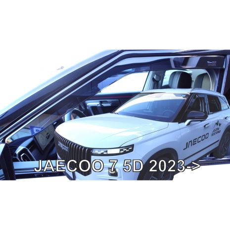 ΑΝΕΜΟΘΡΑΥΣΤΕΣ ΓΙΑ JAECOO 7 5D 2023+ ΣΕΤ ΑΥΤΟΚΙΝΗΤΟΥ ΑΠΟ ΕΥΚΑΜΠΤΟ ΦΙΜΕ ΠΛΑΣΤΙΚΟ HEKO - 4 ΤΕΜ. Auto Moto Tyres 