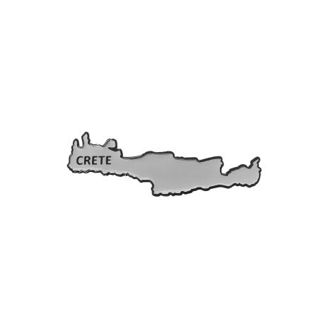 ΚΡΗΤΗ ΑΥΤΟΚΟΛΛΗΤΟ 12 cm ΧΡΩΜΙΟ (ΝΙΚΕΛ) ΜΕ ΕΠΙΚΑΛΥΨΗ ΕΠΟΞΕΙΔΙΚΗΣ ΡΥΤΙΝΗΣ (ΥΓΡΟ ΓΥΑΛΙ) - 1 ΤΕΜ. Auto Moto Tyres 