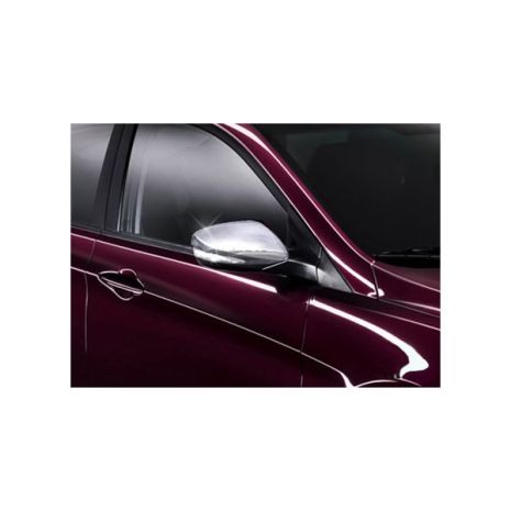 ΚΑΠΑΚΙΑ ΚΑΘΡΕΠΤΩΝ ΓΙΑ HYUNDAI ACCENT BLUE / SOLARIS 4D 2012+ / ELANTRA / I30 / VELOSTER ΧΡΩΜΙΟΥ 2 ΤΕΜ. ΜΕΤΑΛΛΙΚΑ ΜΕ ΦΛΑΣ Auto Moto Tyres 