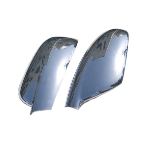 ΚΑΠΑΚΙΑ ΚΑΘΡΕΠΤΩΝ ΓΙΑ PEUGEOT 307 HB 5D/SW/CC 2001-2008 / PEUGEOT 407 SD/SW/CP 2004-2010 ΧΡΩΜΙΟΥ 2 ΤΕΜ. ΠΛΑΣΤΙΚΑ Auto Moto Tyres 