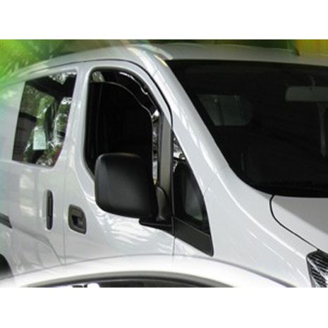 ΑΝΕΜΟΘΡΑΥΣΤΕΣ ΓΙΑ NISSAN NV200 2D 2009+ ΖΕΥΓΑΡΙ ΑΠΟ ΕΥΚΑΜΠΤΟ ΦΙΜΕ ΠΛΑΣΤΙΚΟ HEKO - 2 ΤΕΜ. Auto Moto Tyres 