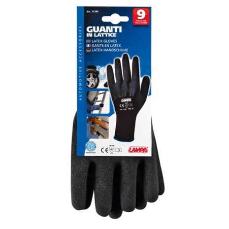 ΓΑΝΤΙΑ ΕΡΓΑΣΙΑΣ ΛΑΤΕΞ ΜΑΥΡΑ - No9 Auto Moto Tyres 