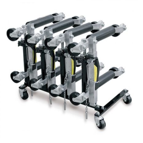 ΣΤΑΝΤ  ΜΕ ΡΟΔΑΚΙΑ  ΓΙΑ 4 ΓΡΥΛΛΟΥΣ ΥΔΡΑΥΛΙΚΟΥΣ (L7150.5) Auto Moto Tyres 