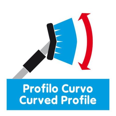 ΒΟΥΡΤΣΑ ΠΛΥΣΙΜΑΤΟΣ ΑΝΤΑΛΛΑΚΤΙΚΗ 25x9cm BI-LEVEL (ΓΙΑ ΣΚΟΥΠΕΣ L3800.6+L3800.7+L3800.8 + L3800.9) Auto Moto Tyres 