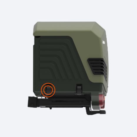 ΜΠΑΓΚΑΖΙΕΡΑ ΚΟΤΣΑΔΟΡΟΥ 400 LT TOWBOX V3 CAMPER GREEN (ΠΡΑΣΙΝΟ) ΜΕ LED ΦΑΝΑΡΙΑ Auto Moto Tyres 