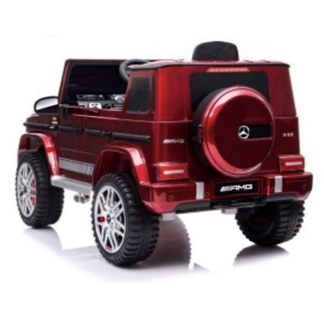 ΗΛΕΚΤΡΟΚΙΝΗΤΟ ΠΑΙΔΙΚΟ ΑΥΤΟΚΙΝΗΤΟ 12V  ΜΕ ΤΗΛΕΚΑΤΕΥΘΥΝΣΗ ΤΥΠΟΥ MERCEDES-BENZ G63 ΜΟΝΟΘΕΣΙΟ ΚΟΚΚΙΝΟ RACE AXION - 1 TEM. Auto Moto Tyres 