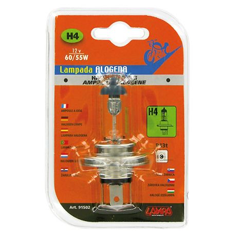ΛΑΜΠΑ ΑΛΟΓΟΝΟΥ H4 12V/60-55W ΓΙΑ ΜΟΤΟ Auto Moto Tyres 