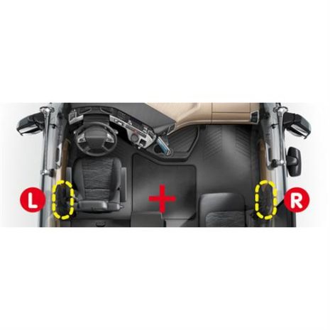 Πρόσθετες Εσωτερικές Κλειδαριές Πόρτας 2 τεμ. για MAN: TGA / TGX / TGS Auto Moto Tyres 