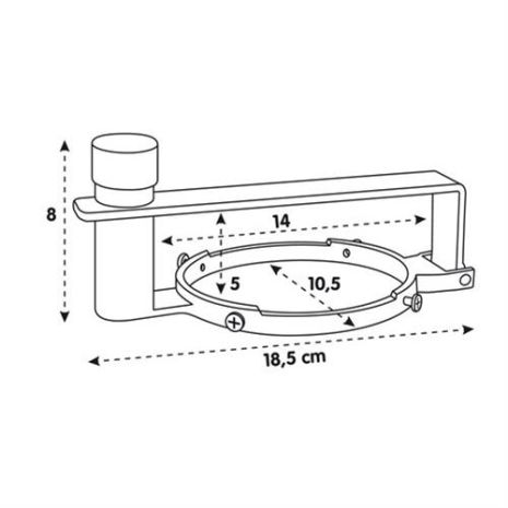 ΑΝΤΙΚΛΕΠΤΙΚΟ ΣΥΣΤΗΜΑ T-BLOCK ΤΑΠΑΣ ΡΕΖΕΡΒΟΥΑΡ ΦΟΡΤΗΓΟΥ 80mm Auto Moto Tyres 