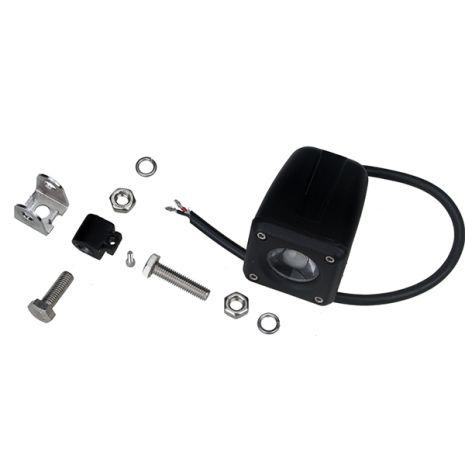 ΠΡΟΒΟΛΕΑΣ ΕΡΓΑΣΙΑΣ WORKING LAMPS FLOOD 10-32V 10W 800lm CREE LED ΤΕΤΡΑΓΩΝΟΣ (53 x 53 x 76 mm) M-TECH -1ΤΕΜ Auto Moto Tyres 