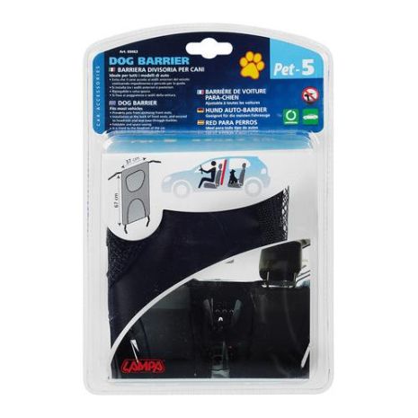 ΔΙΑΧΩΡΙΣΤΙΚΟ ΚΑΜΠΙΝΑΣ ΑΥΤΟΚΙΝΗΤΟΥ(ΠΡΟΣΤΑΤΕΥΤΙΚΟΣ ΦΡΑΓΜΟΣ ΚΑΘΙΣΜΑΤΩΝ) ΓΙΑ ΣΚΥΛΟΥΣ PET-5 (37 X 67 cm) Auto Moto Tyres 