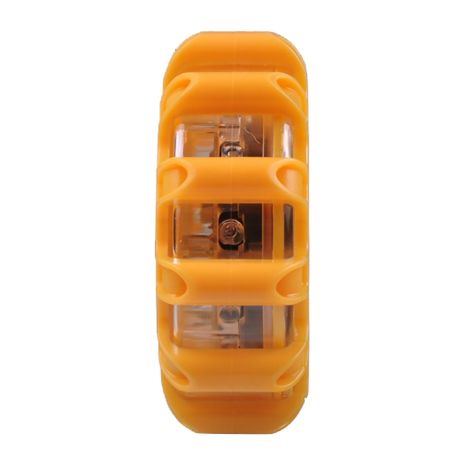 ΦΩΣ ΑΣΦΑΛΕΙΑΣ ΕΚΤΑΚΤΗΣ ΑΝΑΓΚΗΣ 100x100x35mm ΜΕ 15LED (3 ΛΕΥΚΟ +12 ΠΟΡΤΟΚΑΛΙ)  5 ΧΡΗΣΕΩΝ 1ΤΕΜ. M-TECH Auto Moto Tyres 