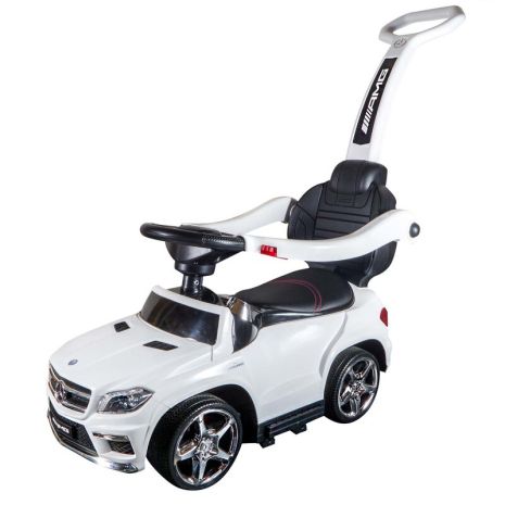 ΠΑΙΔΙΚΟ ΑΥΤΟΚΙΝΗΤΟ PUSH-CAR ΜΕ ΧΕΡΟΥΛΙ ΤΥΠΟΥ MERCEDES GL63 ΜΟΝΟΘΕΣΙΟ ΛΕΥΚΟ RACE AXION - 1 TEM. Auto Moto Tyres 