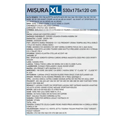 ΚΟΥΚΟΥΛΑ ΑΥΤΟΚΙΝΗΤΟΥ CYCLONE X-LARGE 530x175x120 OTOTOP - 1 τεμ. Auto Moto Tyres 