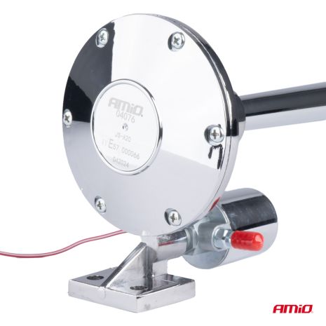 ΚΟΡΝΑ ΠΝΕΥΜΑΤΙΚΗ ΜΟΝΗ 12/24V 150dB ΜΗΚΟΣ:64 cm  ΧΡΩΜΙΟ ΑΜΙΟ - 1 ΤΕΜ. Auto Moto Tyres 