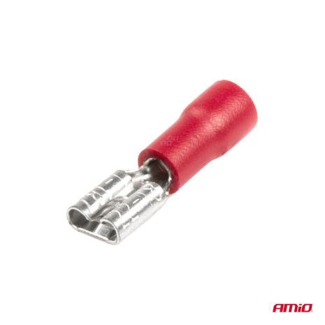 ΦΙΣΑΚΙΑ ΘΗΛΥΚΑ ΚΟΚΚΙΝΑ FDD1 1,25-187 /10A/ 5,6mm ΑΜΟ - 10 ΤΕΜ. Auto Moto Tyres 
