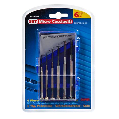 ΚΑΤΣΑΒΙΔΙΑ ΑΚΡΙΒΕΙΑΣ ΜΙΝΙ ΣΕΤ 6 ΤΕΜΑΧΙΩΝ (0,9/1,2/1,8/2,4/3/3,5mm) Auto Moto Tyres 