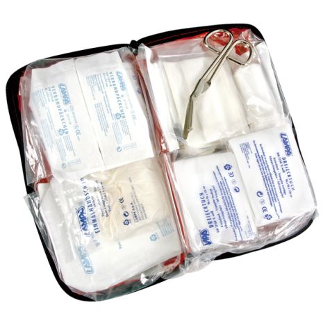 ΦΑΡΜΑΚΕΙΟ - ΚΙΤ ΠΡΩΤΩΝ ΒΟΗΘΕΙΩΝ ΣΕ ΘΗΚΗ ΜΕ ΦΕΡΜΟΥΑΡ DIN 13164 -2014 Auto Moto Tyres 