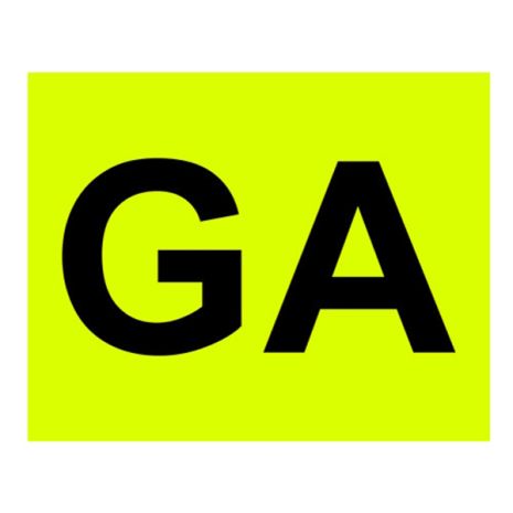 ΓΡΑΜΜΑΤΑ GA ΣΕ ΚΙΤΡΙΝΟ ΠΛΑΙΣΙΟ Auto Moto Tyres 