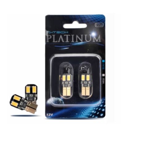 T10 W5W 12V 4xSMD5730 ΛΕΥΚΟ (ΚΑΡΦΩΤΟ- CAN-BUS) 2ΤΕΜ. M-TECH Auto Moto Tyres 