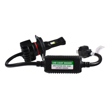 H4 12/24V 2x24W 5700K LED KIT BASIC EPISTAR Auto Moto Tyres 