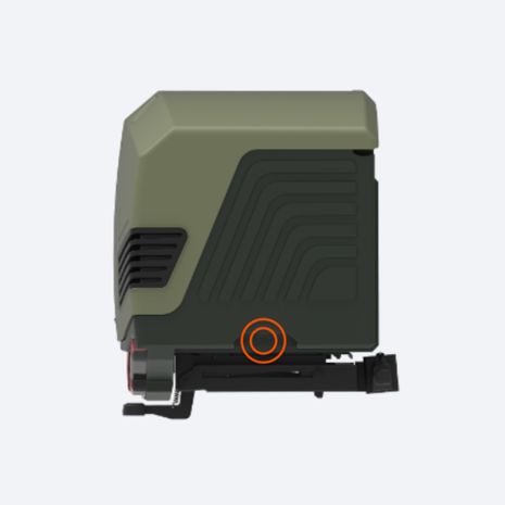 ΜΠΑΓΚΑΖΙΕΡΑ ΚΟΤΣΑΔΟΡΟΥ 400 LT TOWBOX V3 CAMPER GREEN (ΠΡΑΣΙΝΟ) ΜΕ LED ΦΑΝΑΡΙΑ Auto Moto Tyres 
